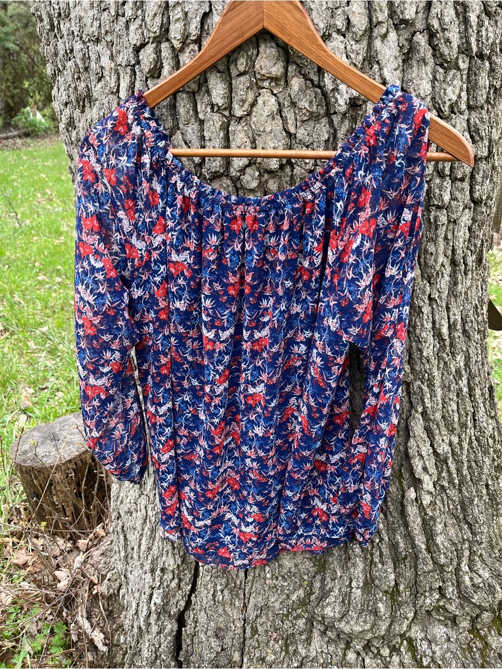 ⭐️Sanctuary Cut Out Peasant Blouse in size S - Picture 5 of 5